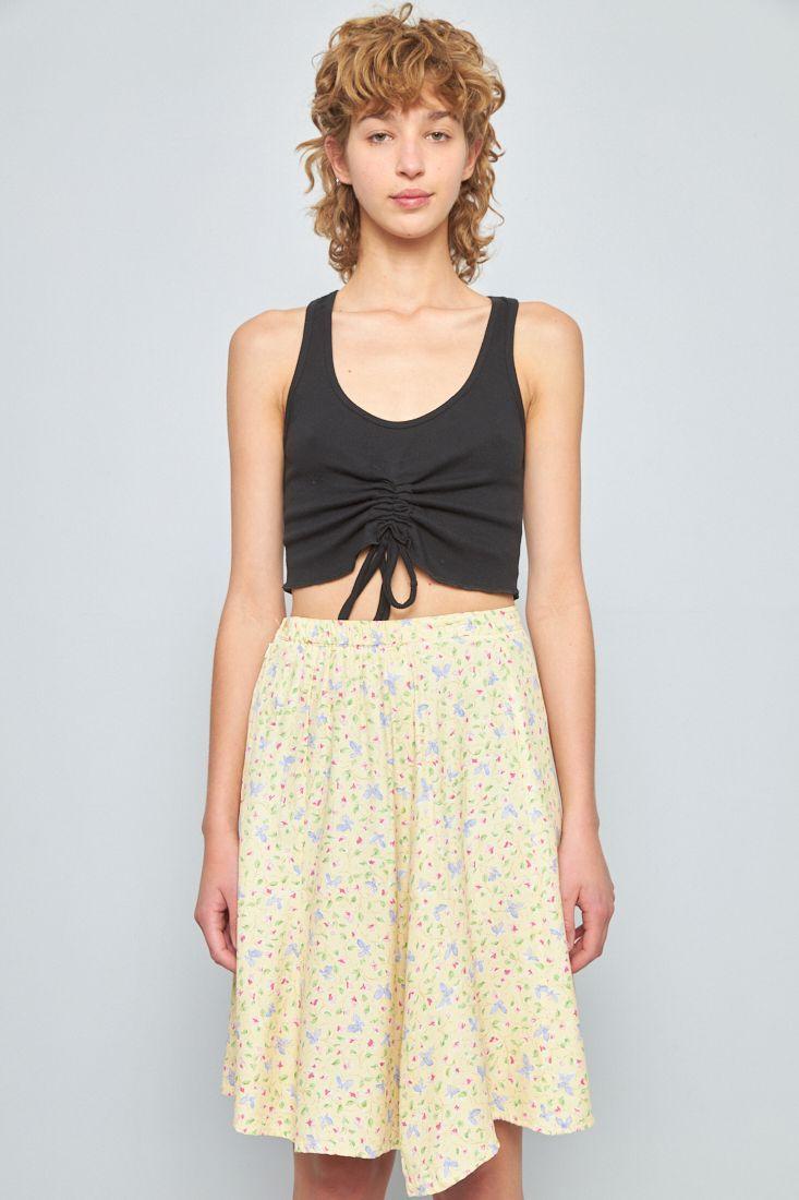 Falda casual reciclado multicolor coldwater creek talla S -0