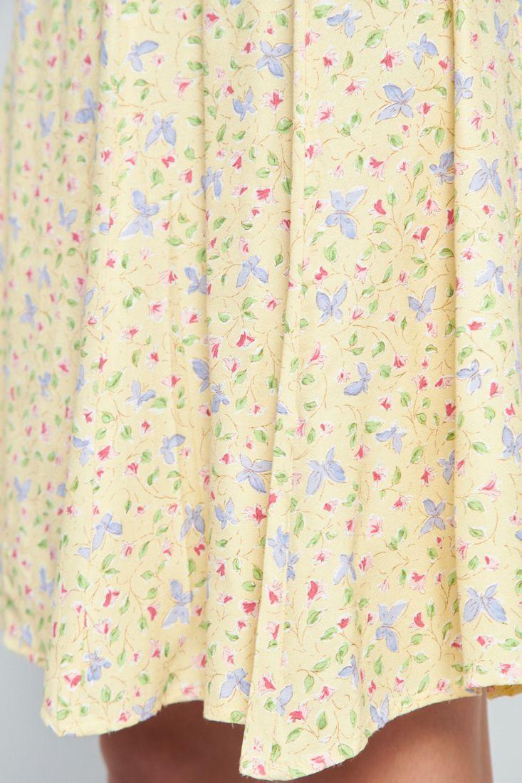 Falda casual reciclado multicolor coldwater creek talla S -3