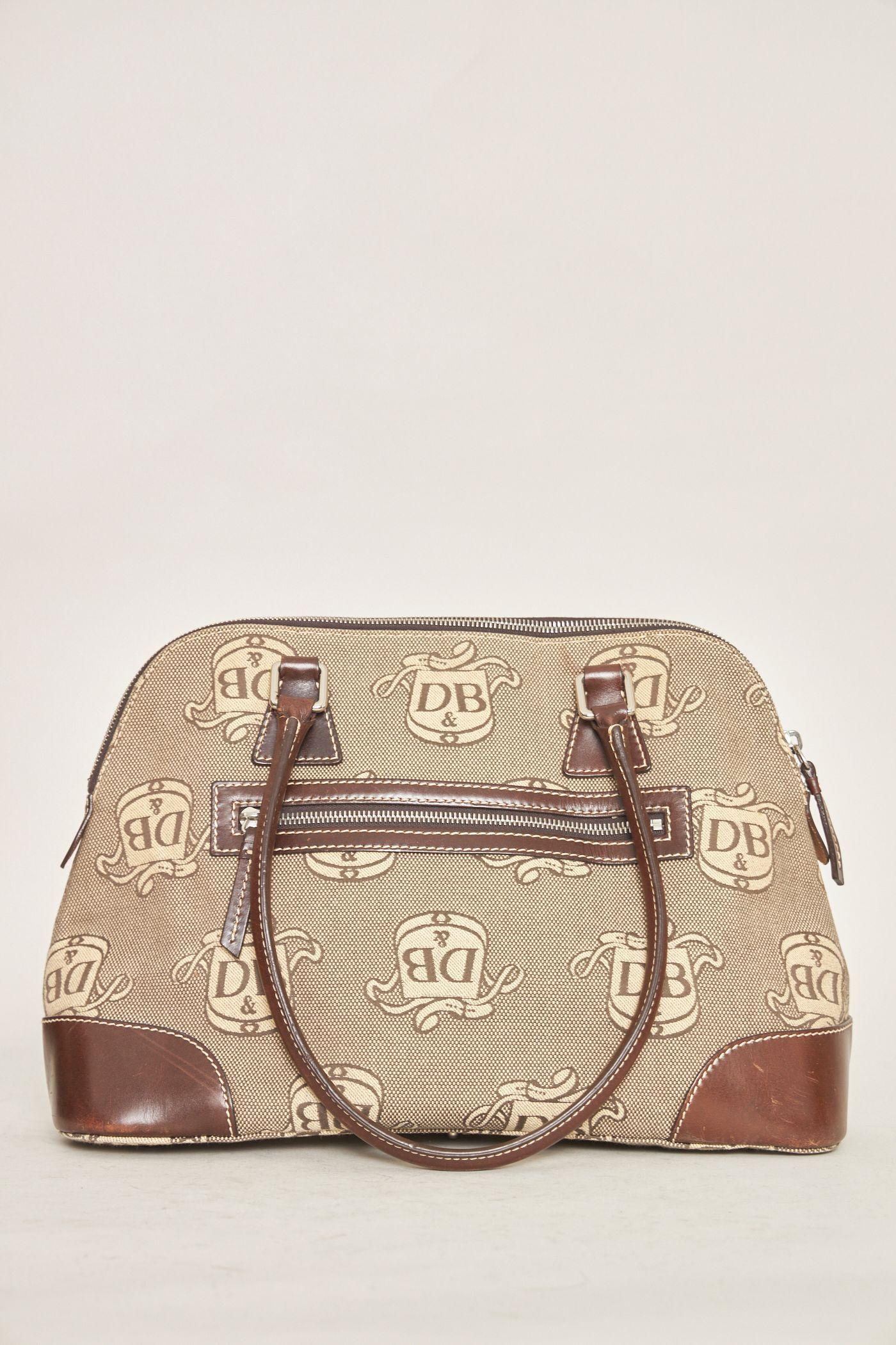 Cartera casual reciclado beige dooney & bourke talla M-3