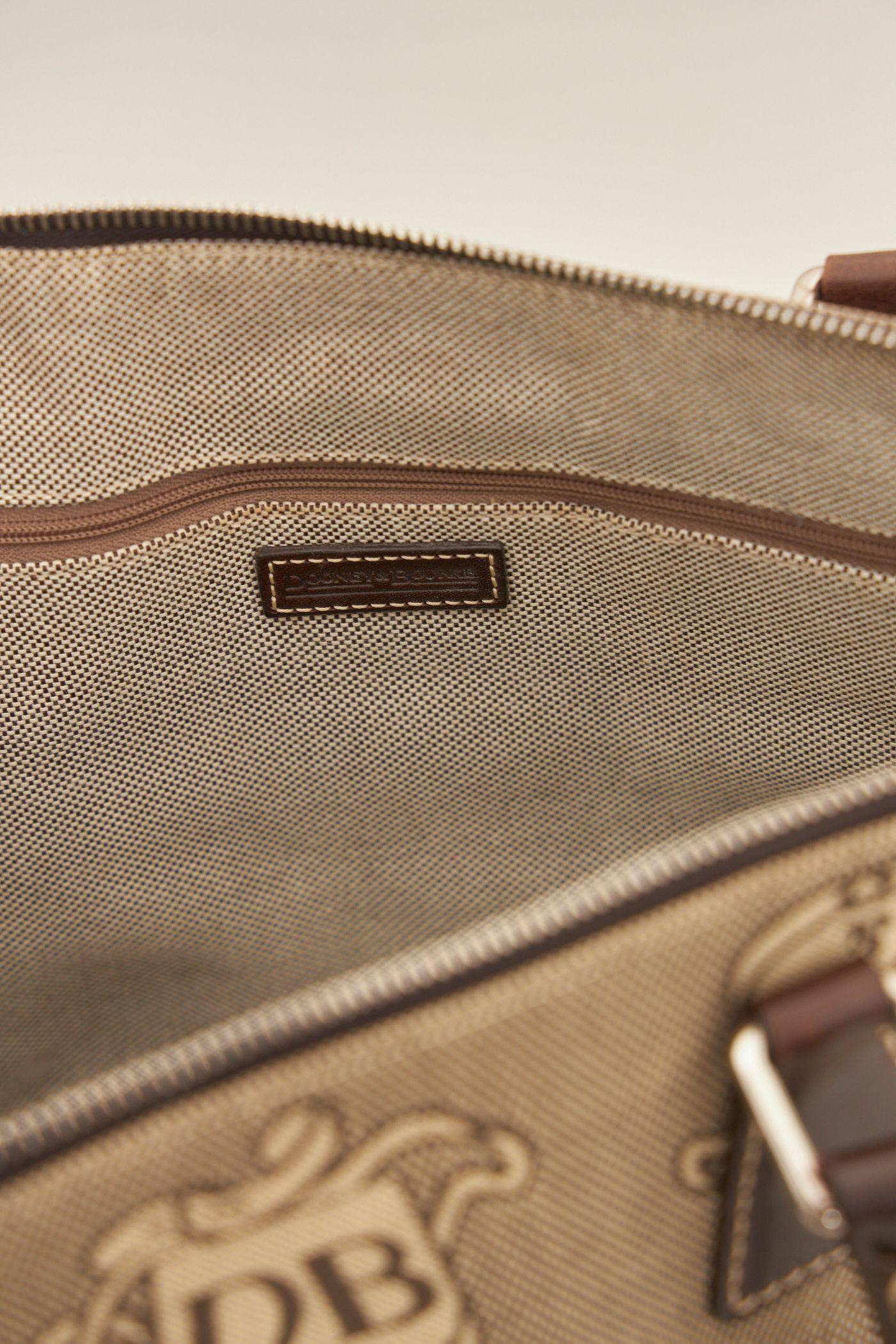 Cartera casual reciclado beige dooney & bourke talla M-4