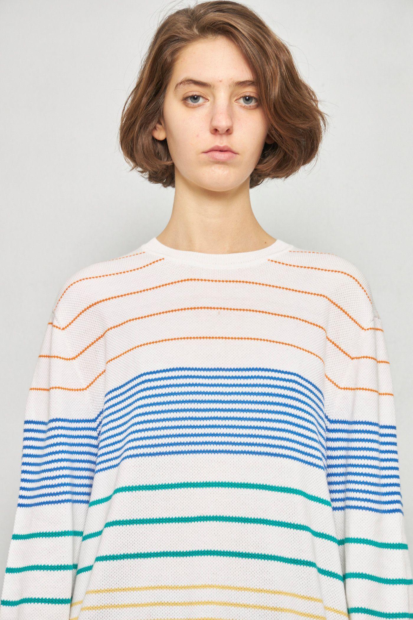 Sweater casual reciclado multicolor brook brothers talla L -4