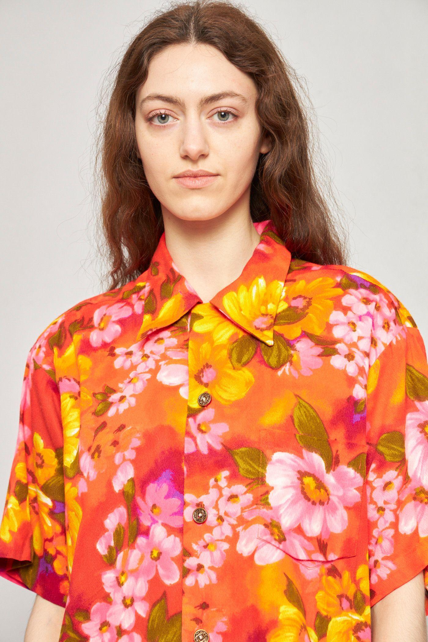 Blusa casual reciclado multicolor waltah clarkes talla M -4