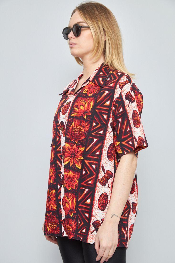 Blusa casual reciclado multicolor ui maikai XL-1