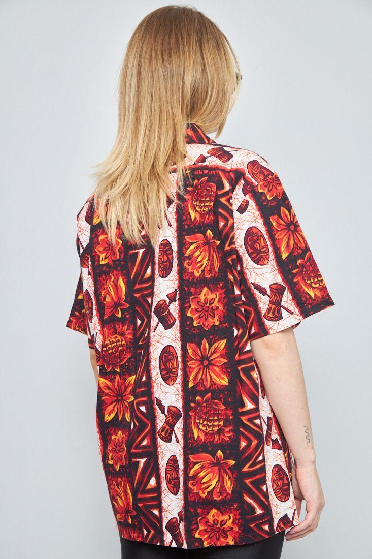 Blusa casual reciclado multicolor ui maikai XL-2