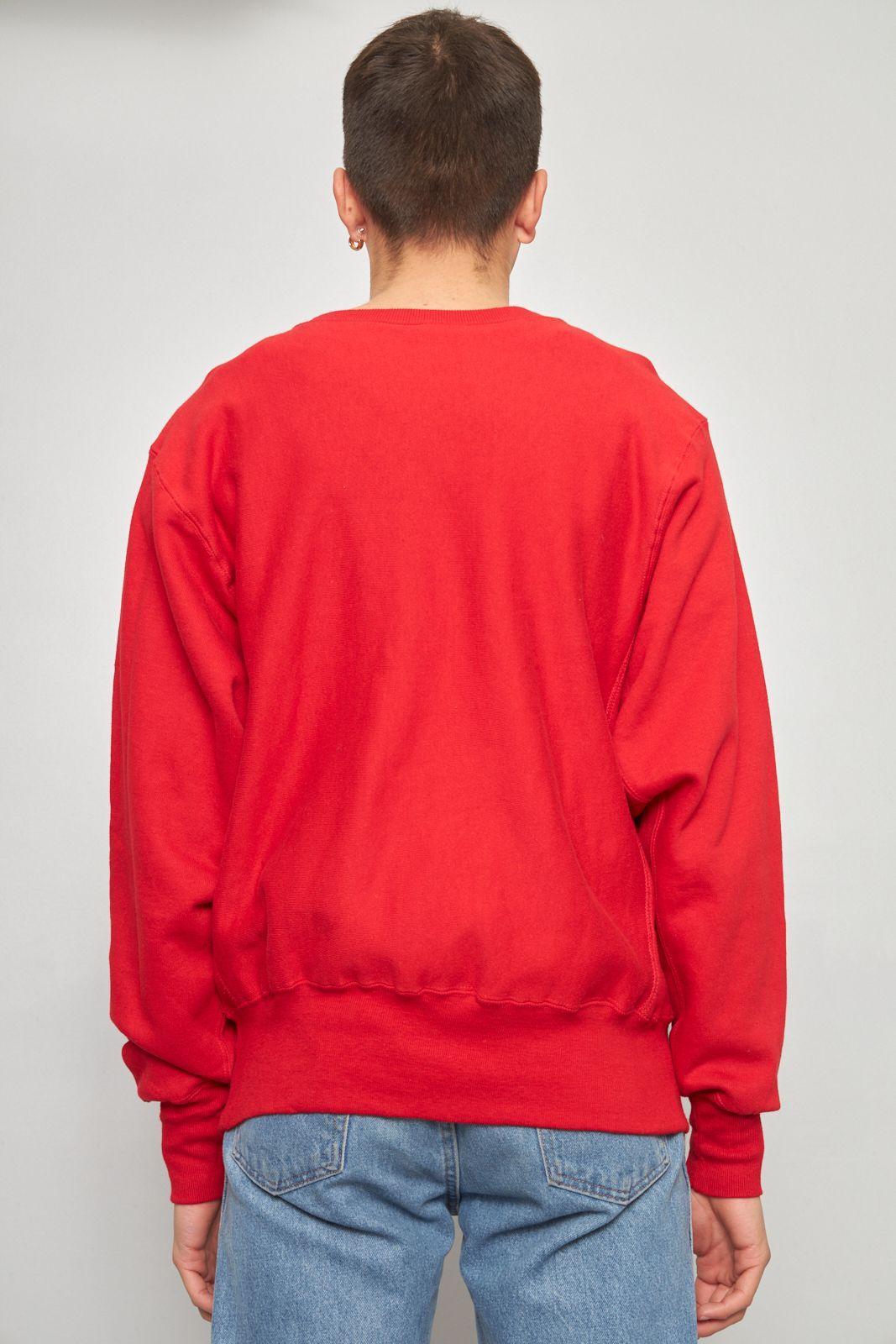 Poleron casual reciclado rojo champion reverse weave L-2