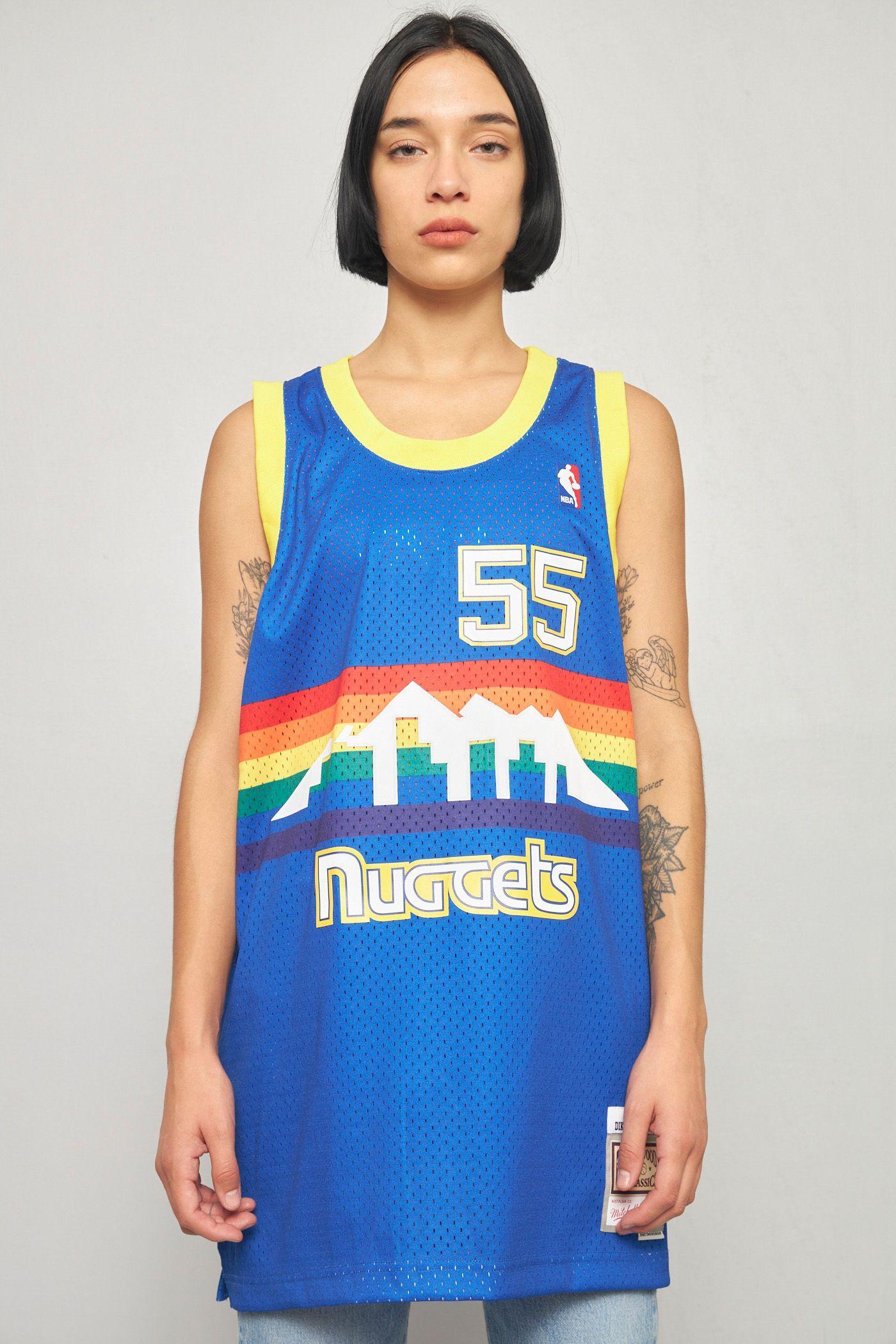 Polera casual reciclado azul mitchell & ness talla XL-0