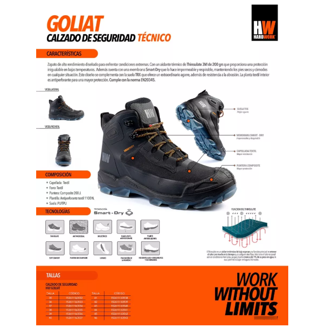 Calzado Seguridad HW Goliat-5
