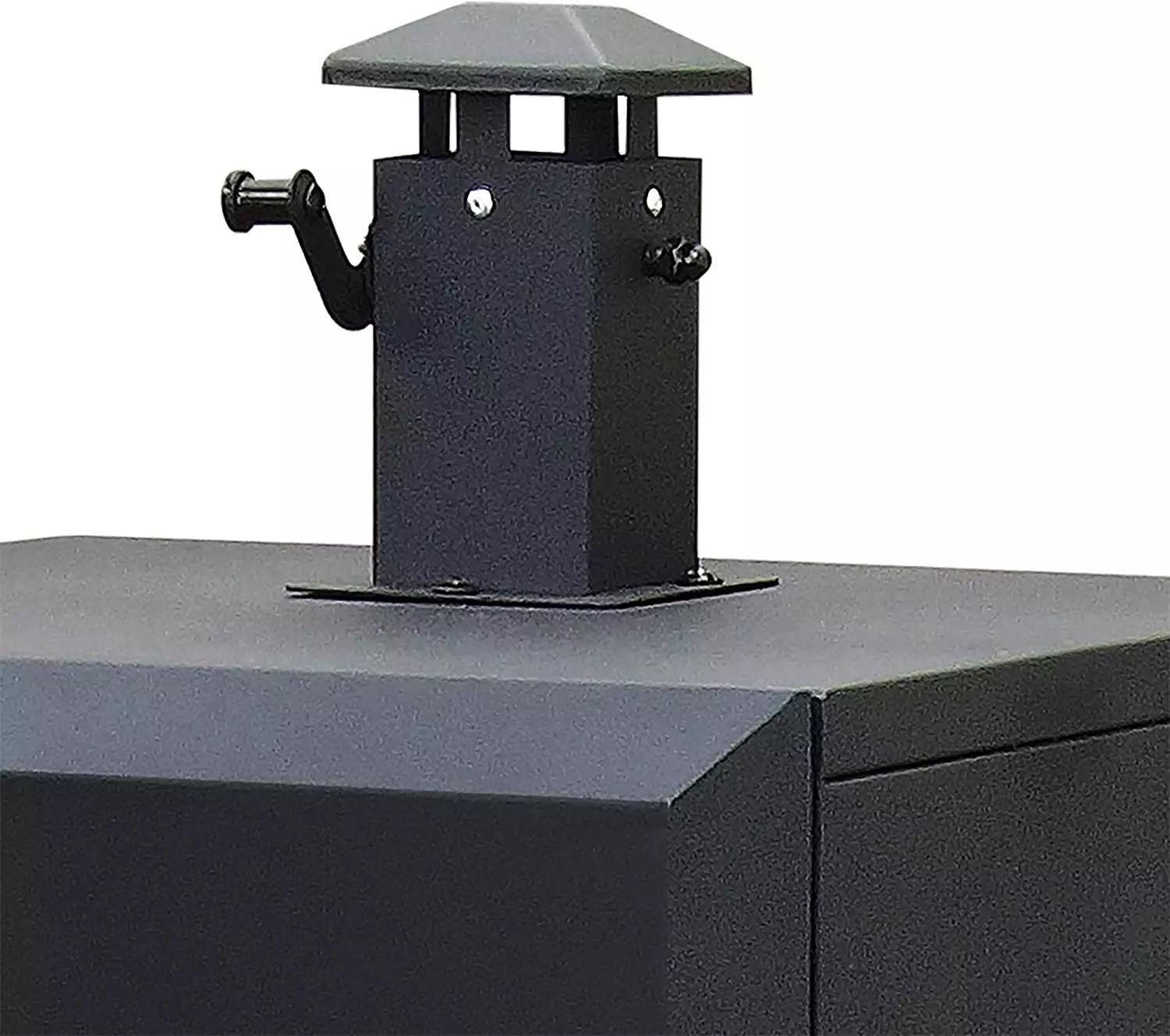 Ahumador Vertical con Offset de Acero-6