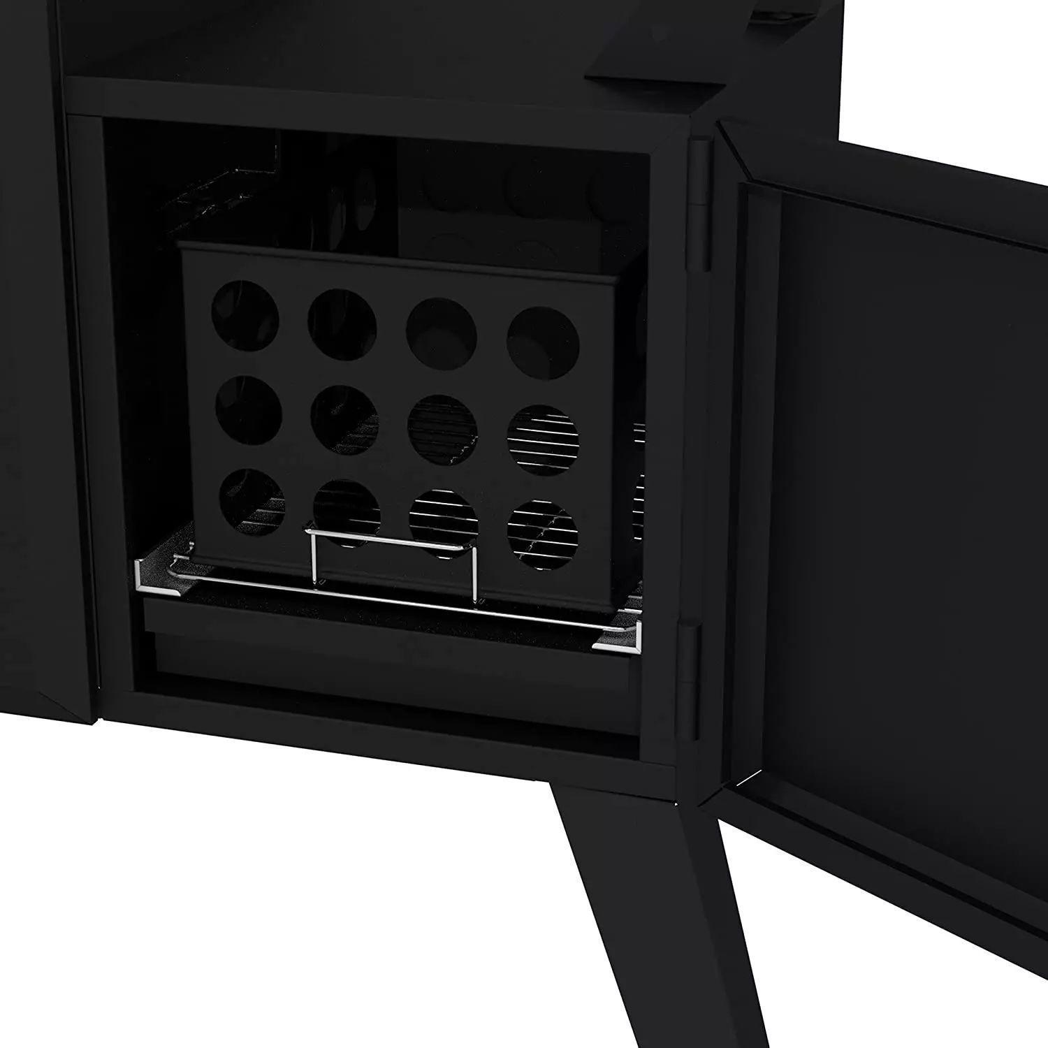 Ahumador Vertical con Offset de Acero-5