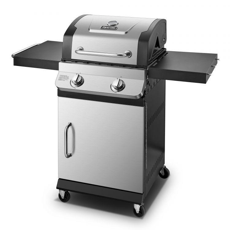 Parrilla a Gas 2 Quemadores Acero Inoxidable Premier DynaGlo-0