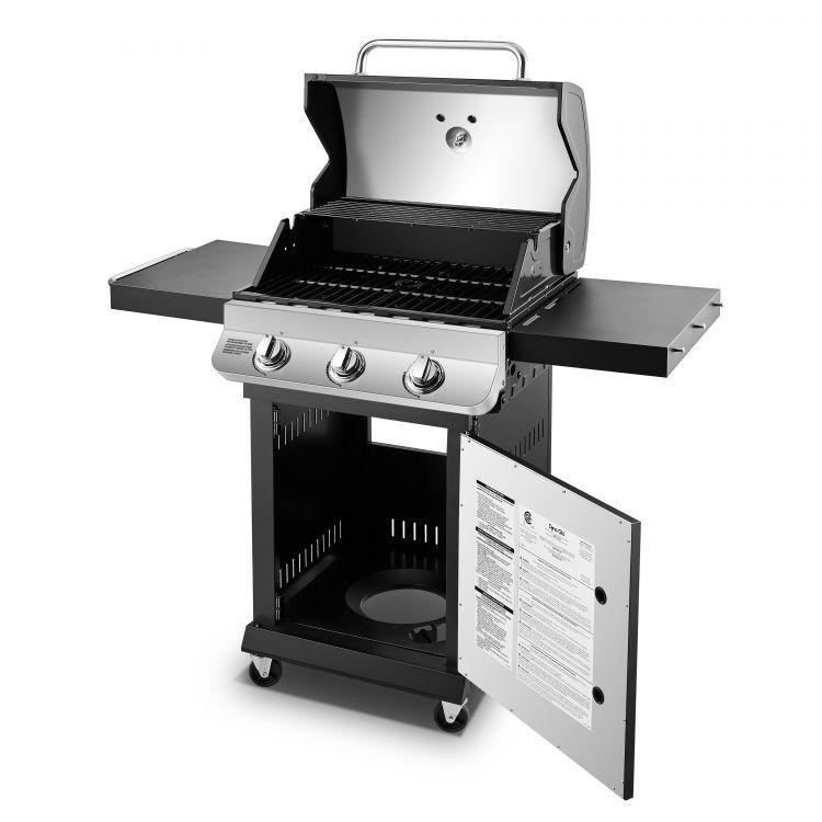 Parrilla a Gas 3 Quemadores Acero Inoxidable Premier DynaGlo-2