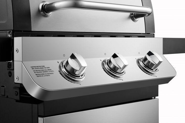 Parrilla a Gas 3 Quemadores Acero Inoxidable Premier Dyna-Glo-5