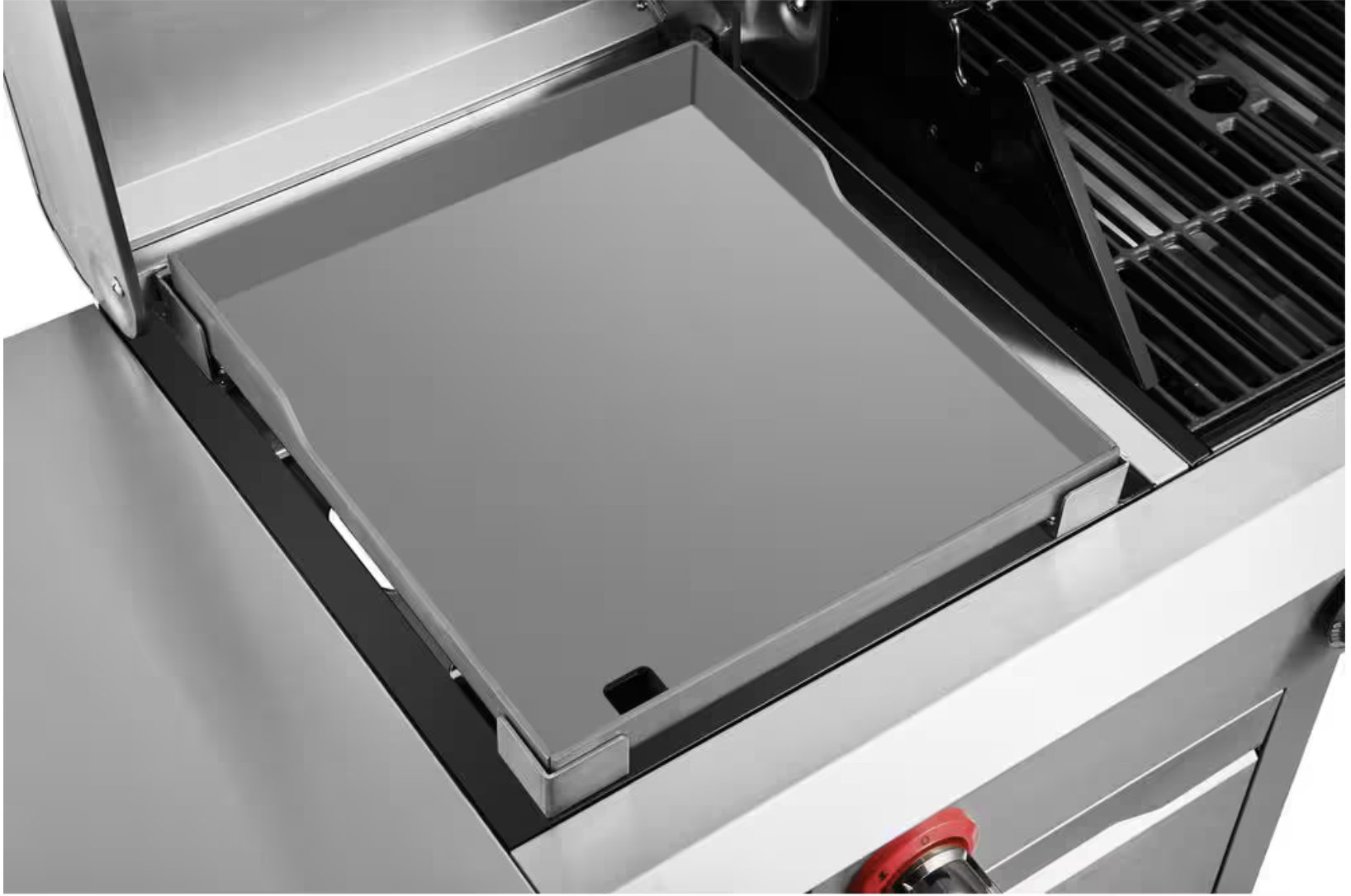 Parrilla a Gas 4 Quemadores Plancha Acero Inoxidable Dyna Glo-5