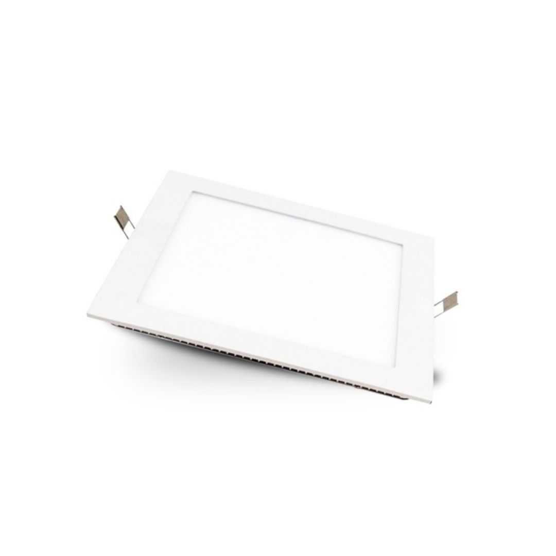 PANEL LED EMPOTRADO CUADRADO 24W 6000K-0