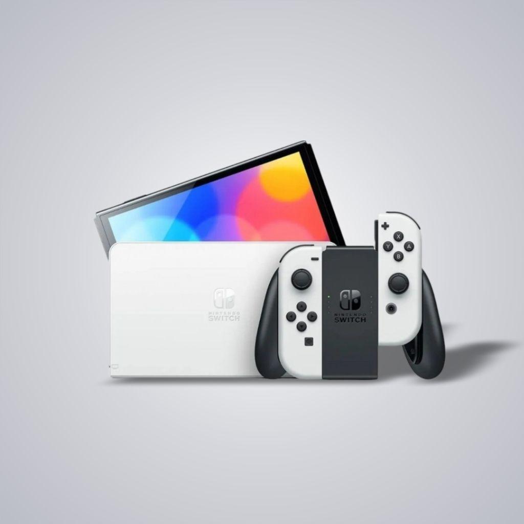 Consola Nintendo Switch Oled Blanca - Sniper-1