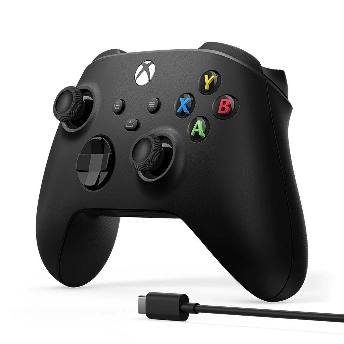 Control Xbox Carbon Black + Usb-c Cable - Xbox X/s-1