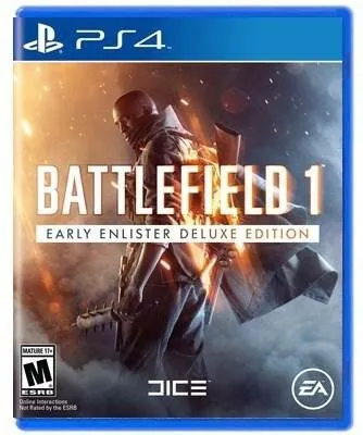 Battlefield 1 Early Enlister Deluxe Ed. - Ps4 Físico - Sniper-0