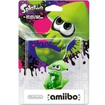 Figura Amiibo Calamar Inkling - Colección Splatoon - Sniper-0