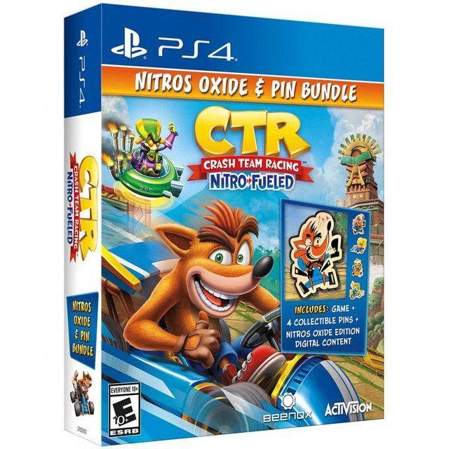 Crash Team Racing Nitros Oxide & Pin Bundle - Ps4 Físico - Sniper-0