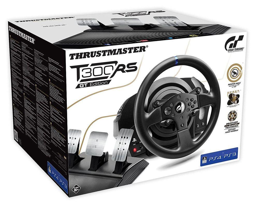 Volante Thrustmaster T300 Rs Gt Racing Wheel - Ps4 - Sniper-0