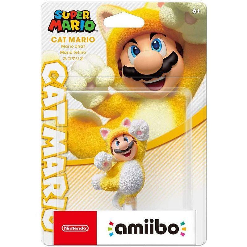 Figura Amiibo Mario Cat - Colección Mario 3d World - Sniper-0