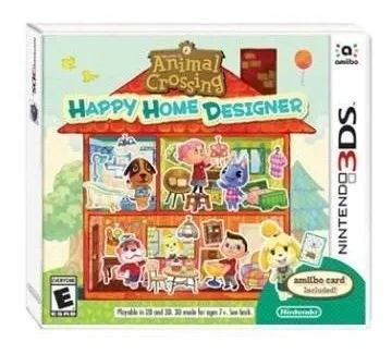 Animal Crossing Happy Home Designer - 3ds Físico - Sniper-0