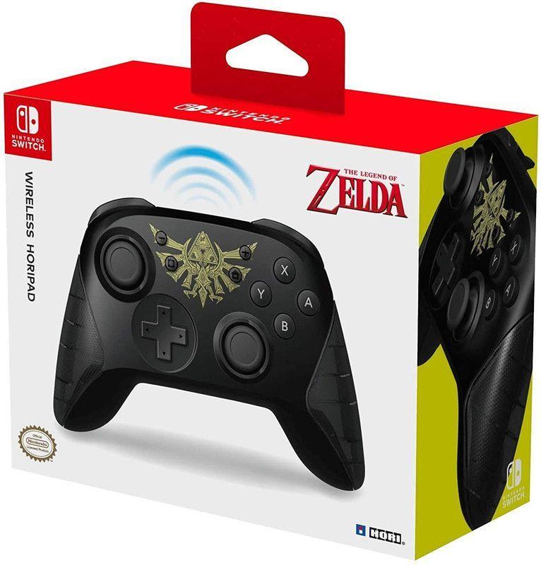Control Wireless HORI HoriPad TLOZ Ed. - Switch - Sniper-0