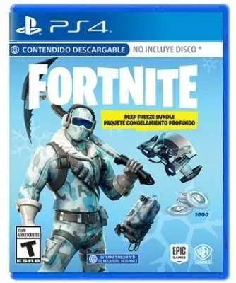 Fortnite Deep Freeze Bundle - Ps4 Físico - Sniper-0