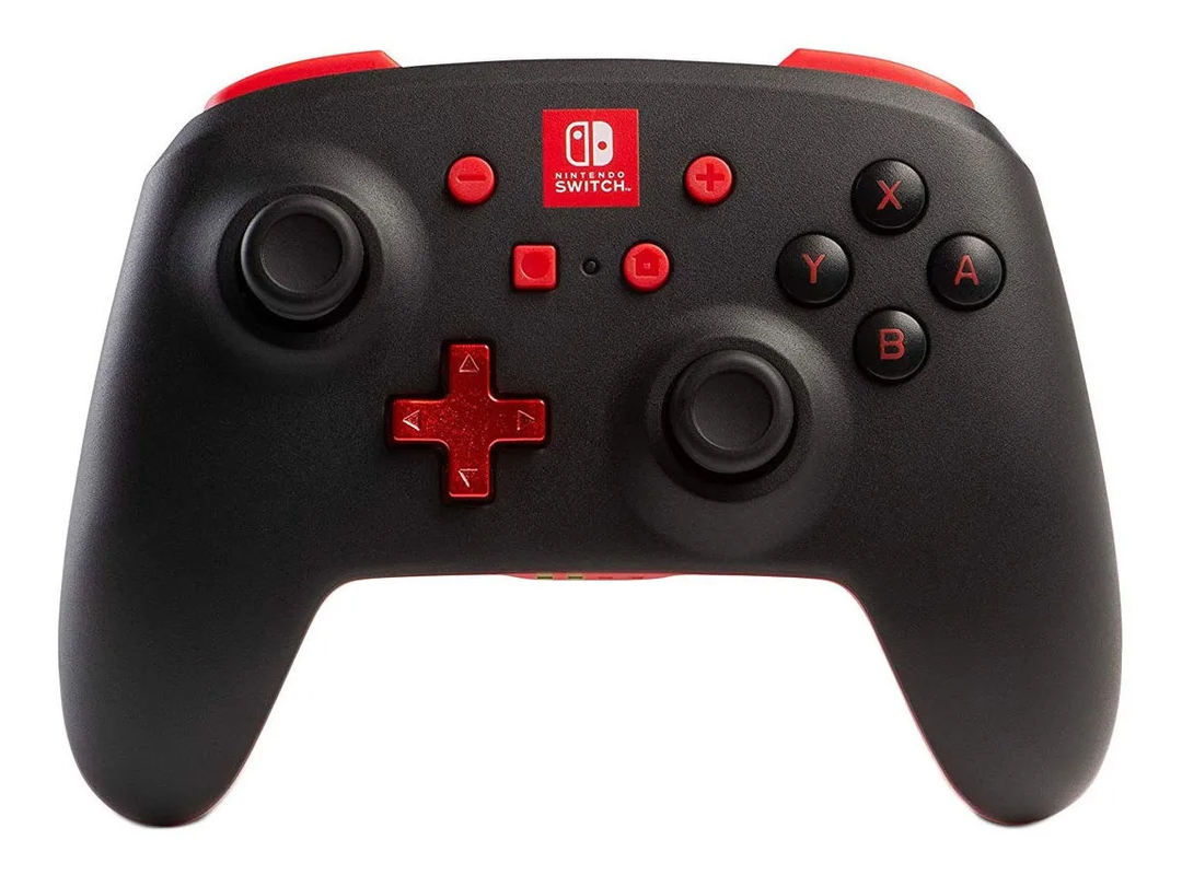 Control Wireless PowerA Red/Black Ed. - Switch - Sniper-0