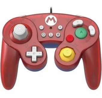 Control Wired HORI Battle Pad Mario Ed. - Switch - Sniper-0