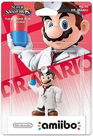 Figura Amiibo Dr. Mario - Colección Super Smash Bros - Sniper-0