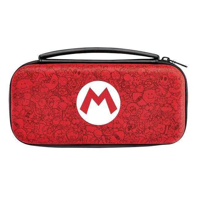 Pdp Switch Deluxe Travel Case - Mario Remix - Sniper-0