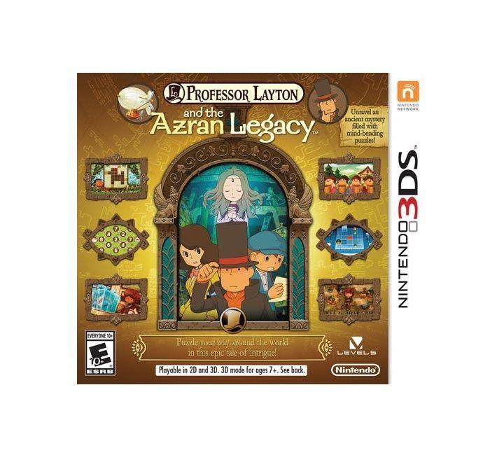 Professor Layton and The Azran Legacy - 3DS Físico - Sniper-0