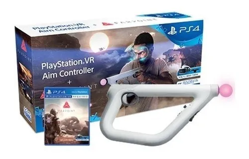 Playstation Vr Aim Control + Farpoint - Ps4 Físico - Sniper-0