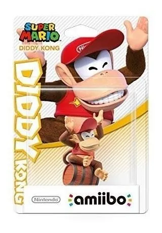 Figura Amiibo Diddy Kong - Colección Super Mario - Sniper-0