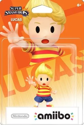 Figura Amiibo Lucas - Colección Super Smash Bros - Sniper-0