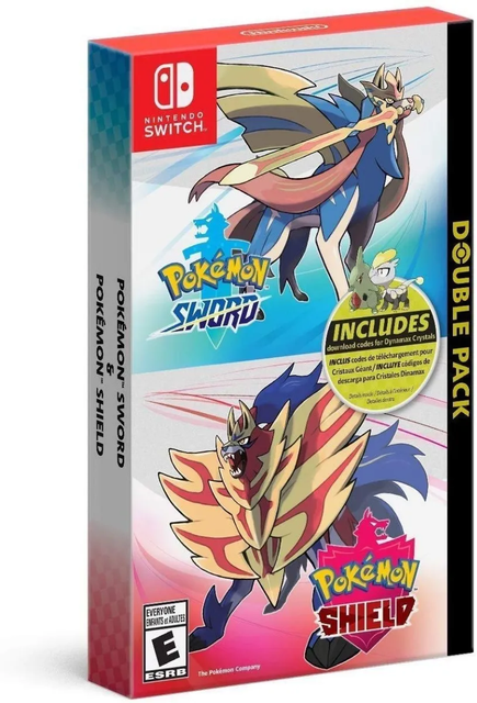 Pokémon Sword And Pokémon Shield Double Pack - Switch Físico - Sniper-0