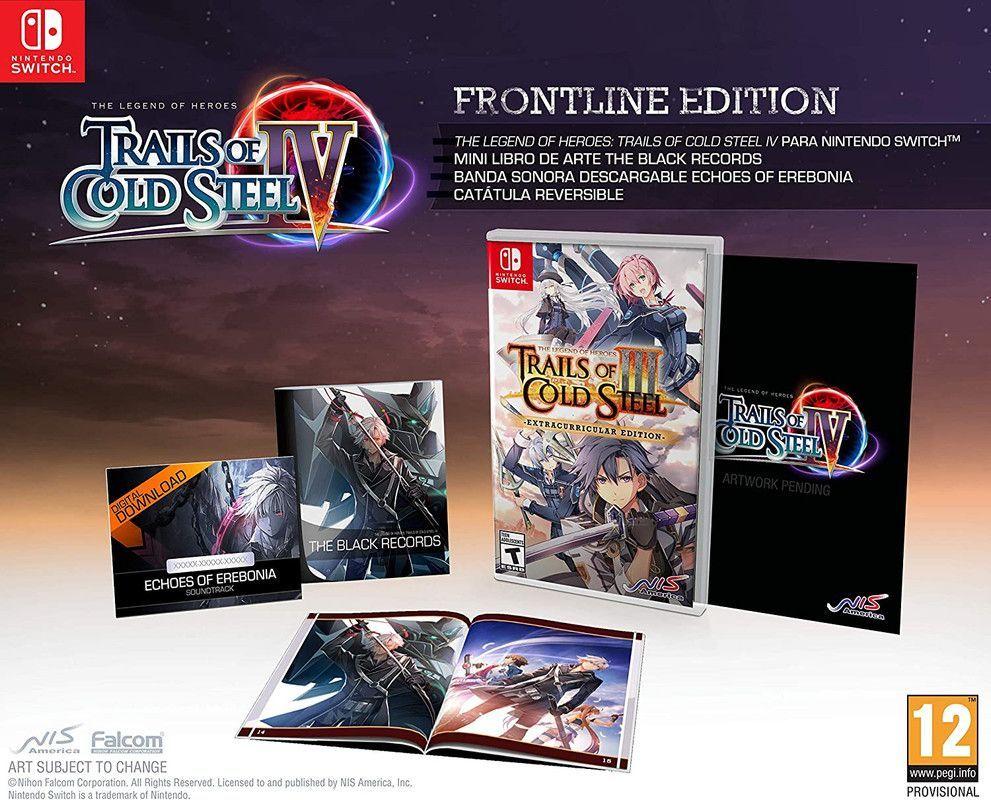 The Legend Of Heroes Trails Of Cold Steel IV Frontline Ed. - Switch Físico - Sniper-0
