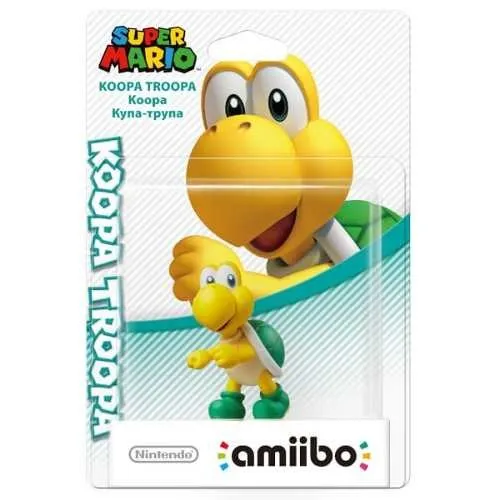 Figura Amiibo Koopa Troopa - Colección Super Mario - Sniper-0