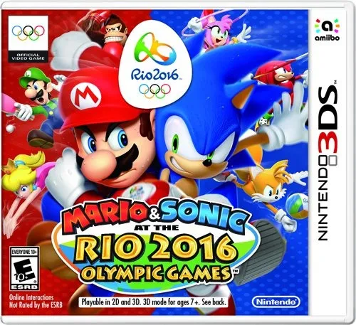 Mario & Sonic At The Rio 2016 Olympic Games - 3ds Físico - Sniper-0