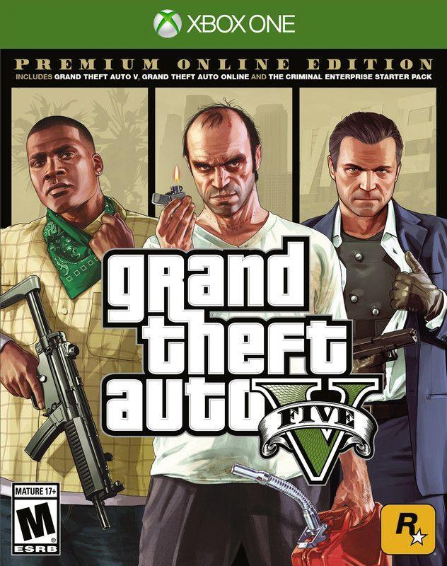 Grand Theft Auto V Premium Ed. - Xbox One Físico - Sniper-0