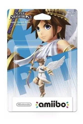 Figura Amiibo Pit - Colección Super Smash Bros - Sniper-0