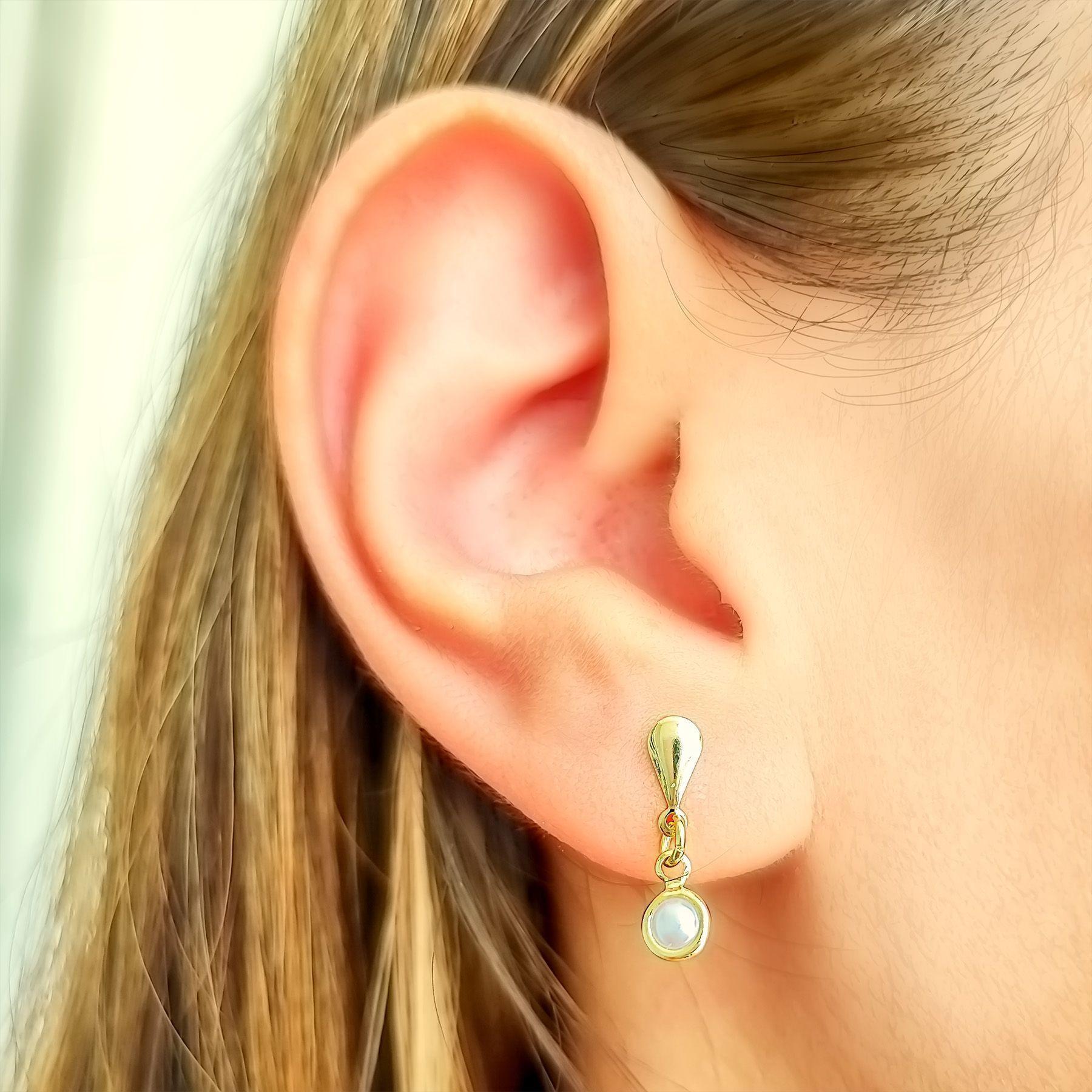 Aros Valeria Enchapado Oro 18K-2