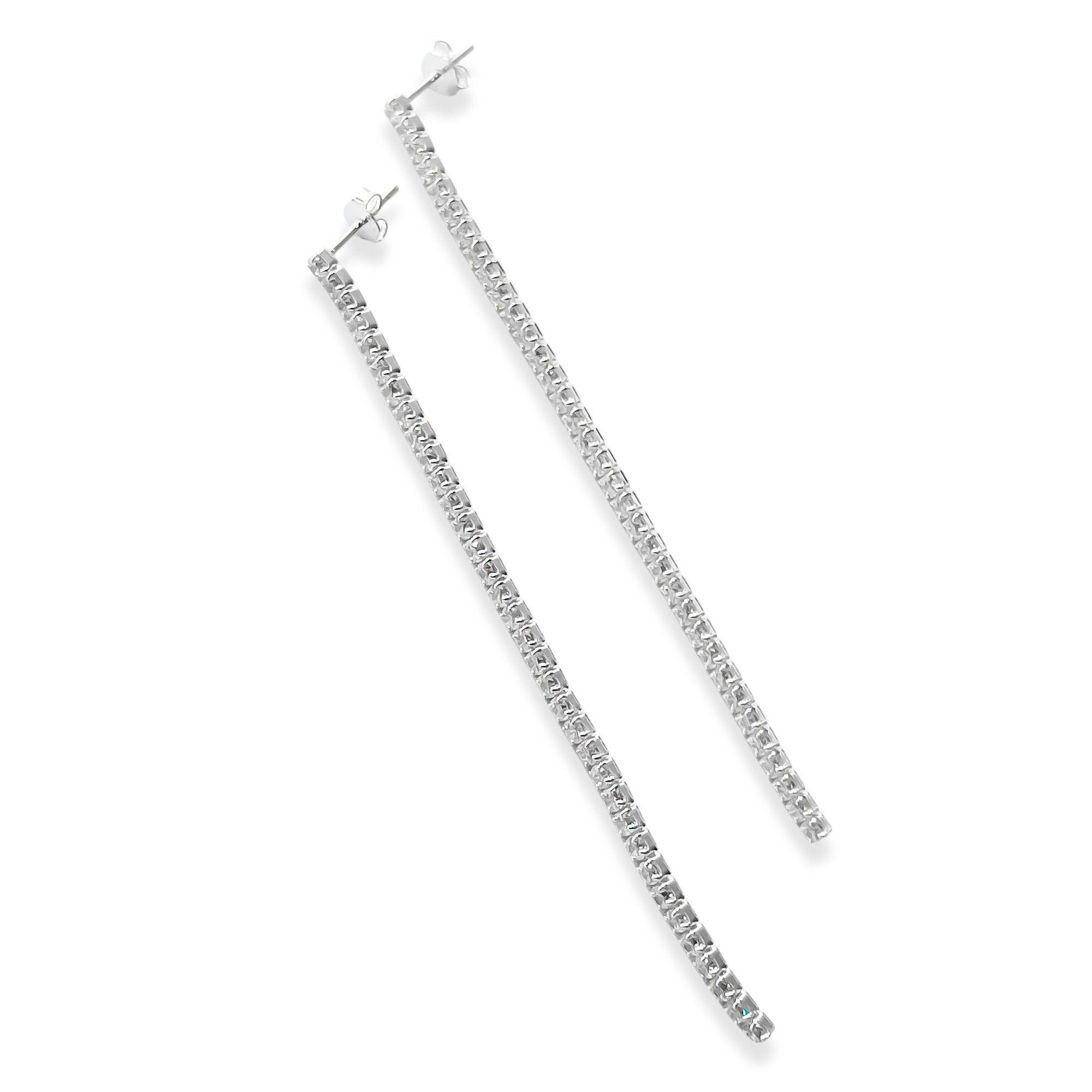 Aros Daria Cintillo Circones Blancos Plata Fina 925-2