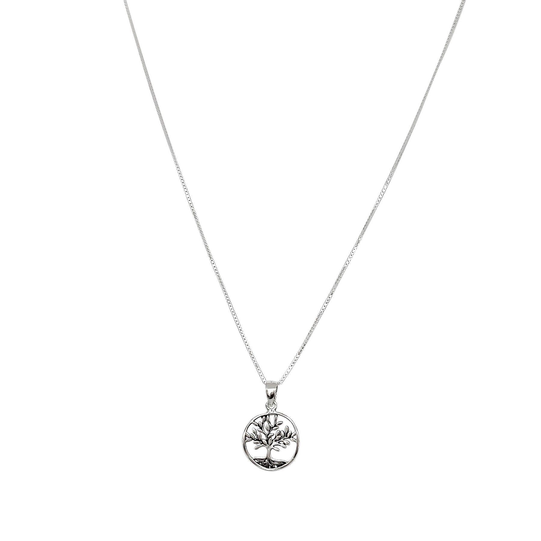 Collar Árbol De La Vida  Plata Fina 925-2