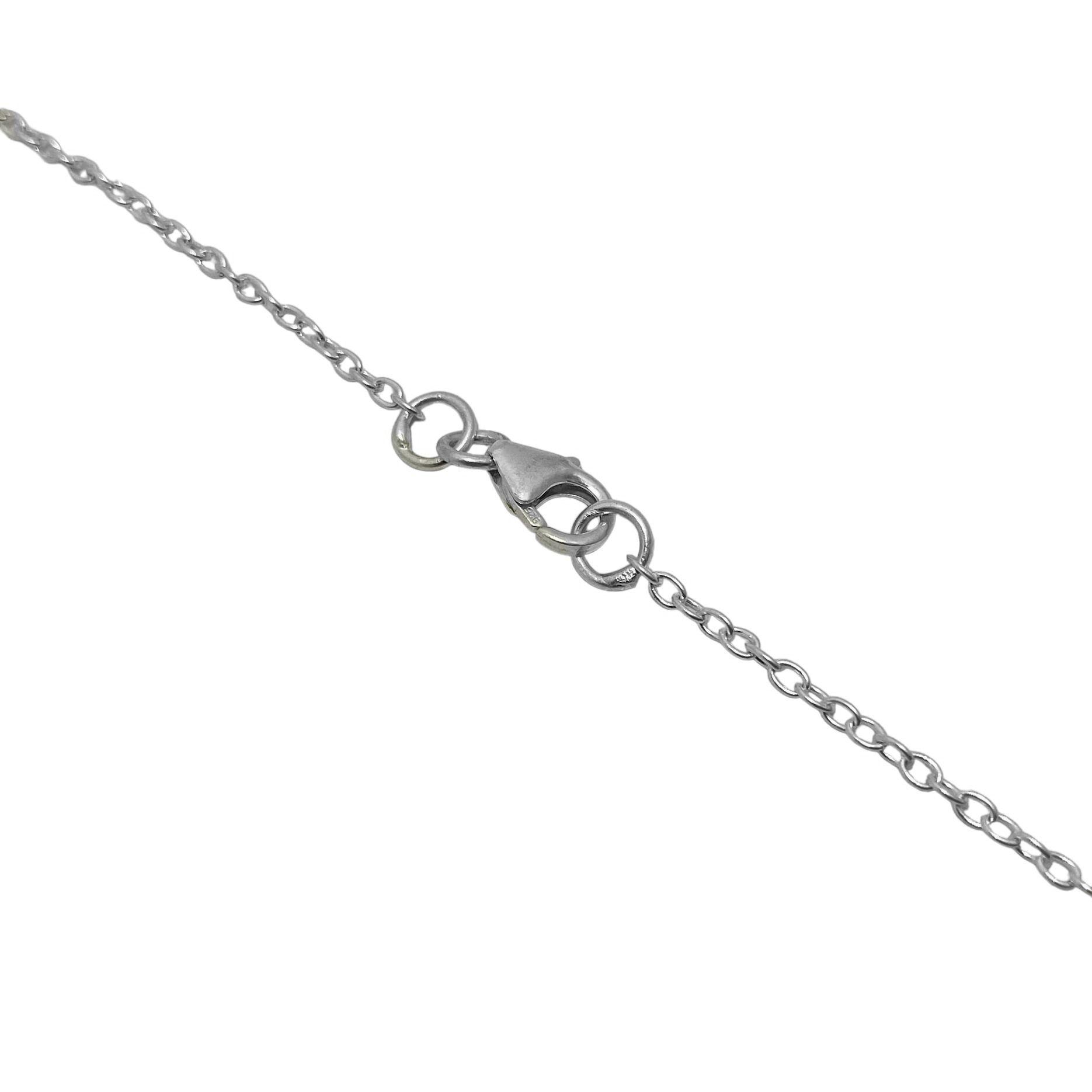 Collar Amatista Facetada Plata Fina 925-2