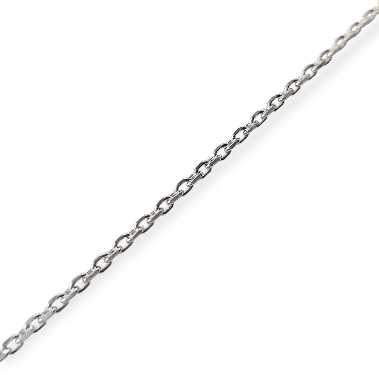 Pulsera Eslabón Limado 19cm Plata Fina 925-2