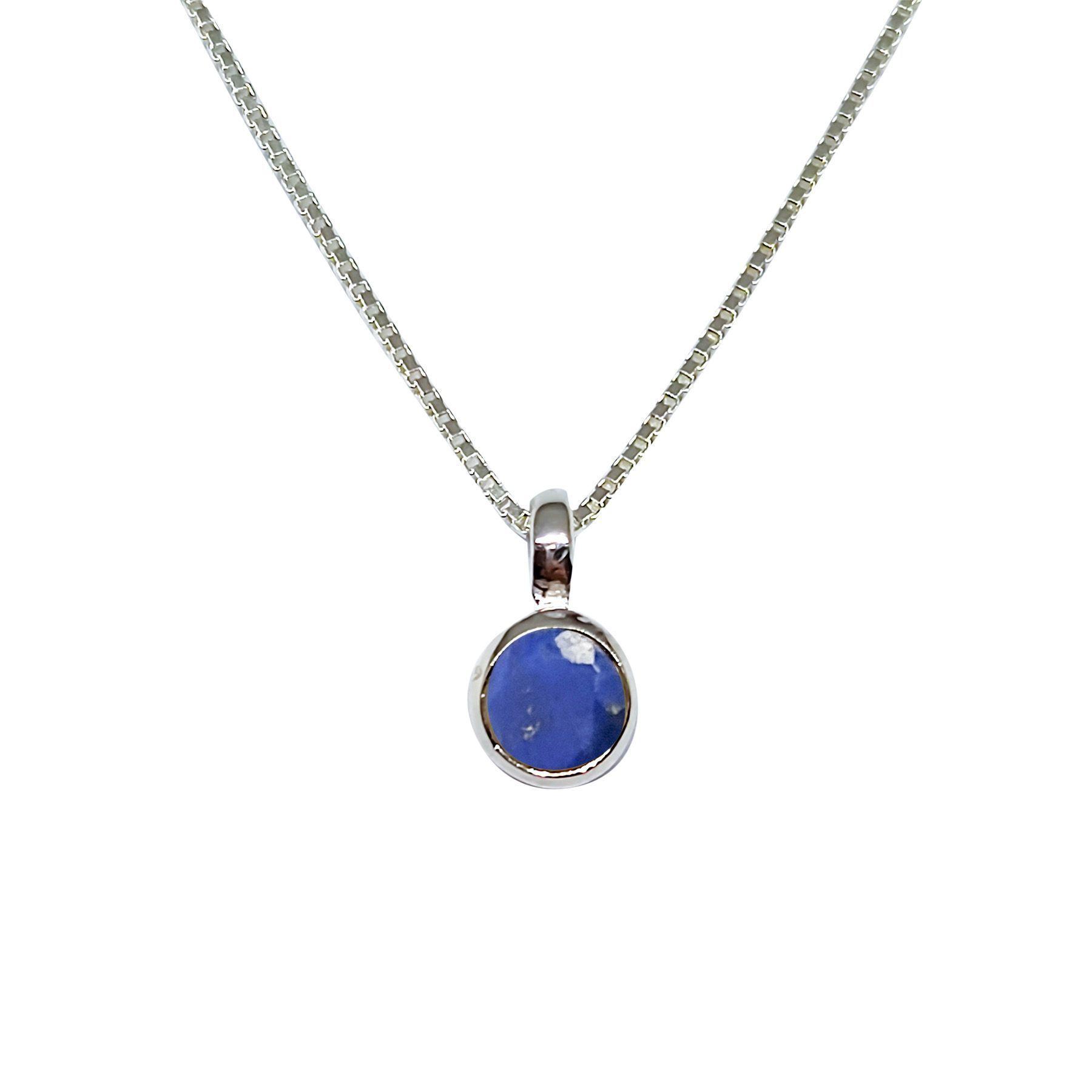 Collar Naisha Lapislázuli Plata Fina 925-2
