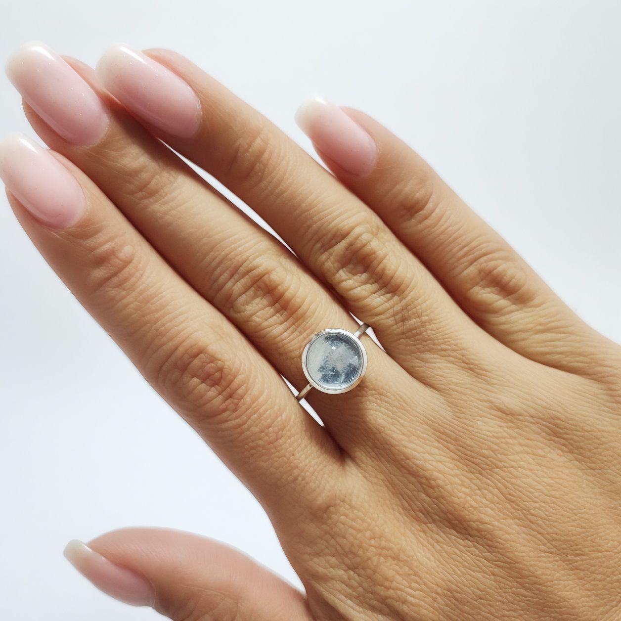 Anillo Shakti Piedra Luna Plata Fina 925-4