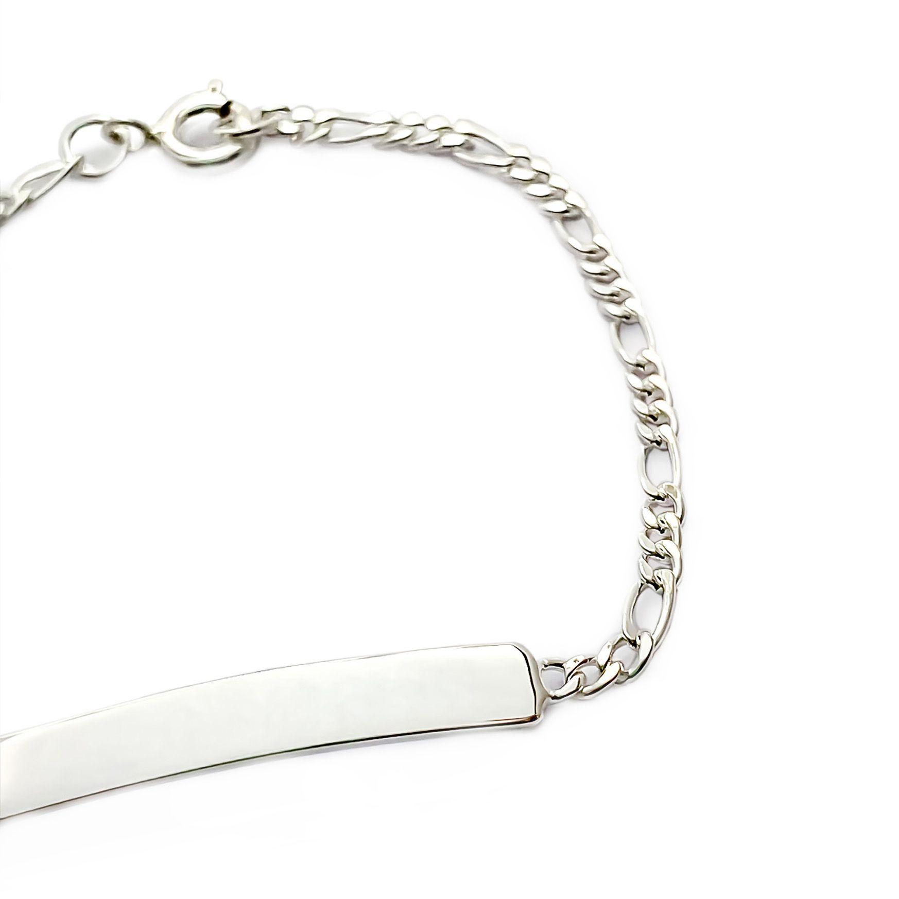 Pulsera Piocha Niño Plata Fina 925-1